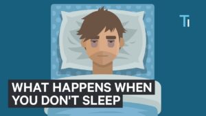 What health risk is caused by sleep deficiency